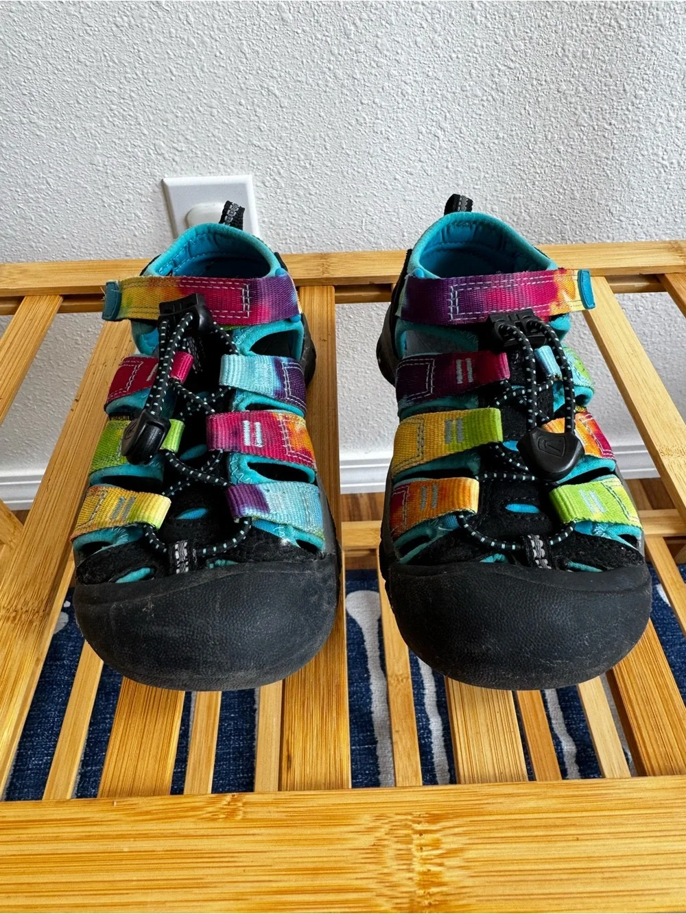 KEEN | Newport H2 Rainbow Tie Dye Closed Toe Water Sandals